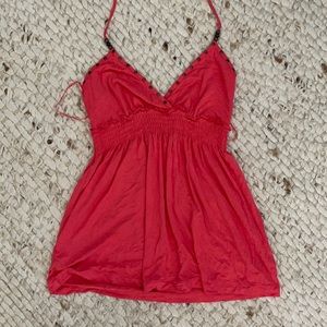 Babydoll halter top